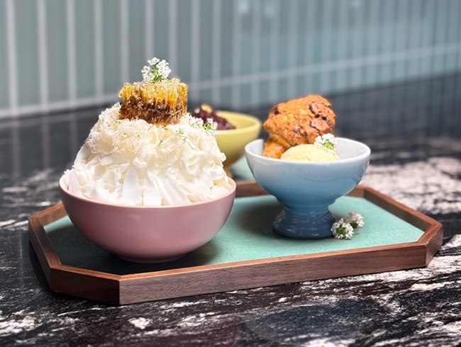 꿀벌 빙수 & 복날엔 복빙수
