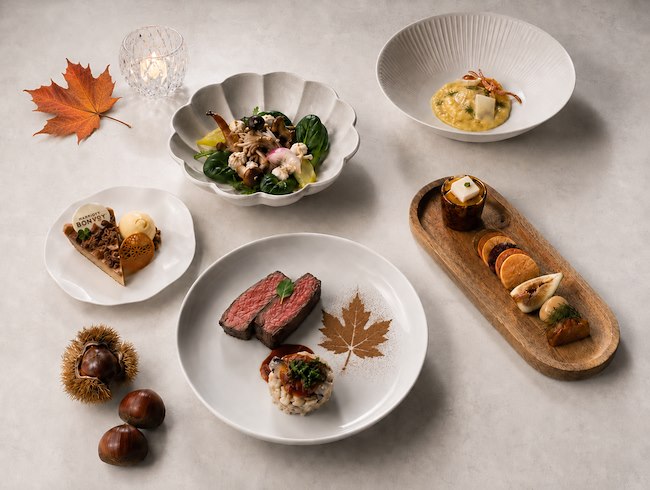 Autumn on a plate 